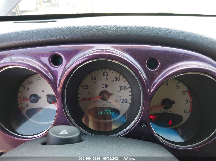 2004 Chrysler Pt Cruiser VIN: 3C4FY48B24T218787 Lot: 40010526