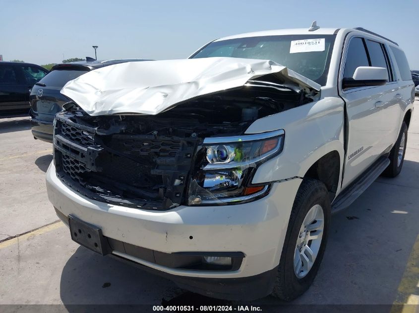 2015 Chevrolet Suburban 1500 Lt VIN: 1GNSKJKC0FR573072 Lot: 40010531