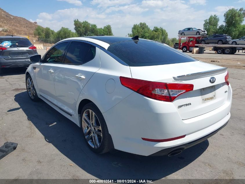 2013 Kia Optima Sx VIN: 05XXGR4A63DG17908 Lot: 40010541