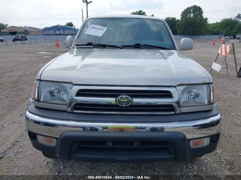 2000 Toyota 4Runner Sr5 V6 VIN: JT3HN86R5Y0277428 Lot: 40010544