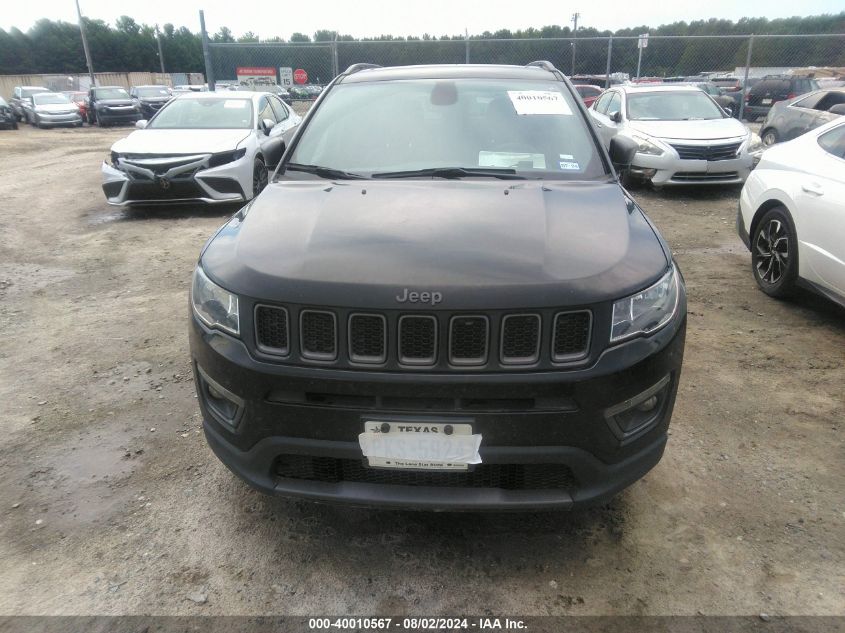 2021 Jeep Compass 80Th Edition VIN: 3C4NJCEBXMT577030 Lot: 40010567