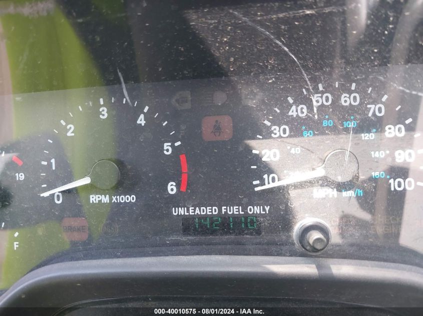 1997 Jeep Wrangler Se VIN: 1J4FY29P4VP436289 Lot: 40010575