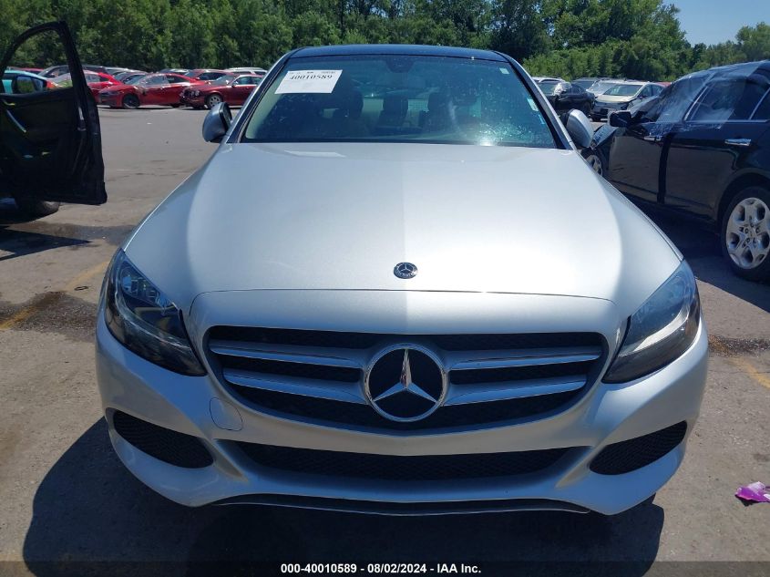 2018 Mercedes-Benz C 300 VIN: WDDWF4JB8JR421662 Lot: 40010589