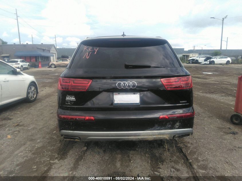 2018 Audi Q7 2.0T Premium VIN: WA1LHAF7XJD019174 Lot: 40010591