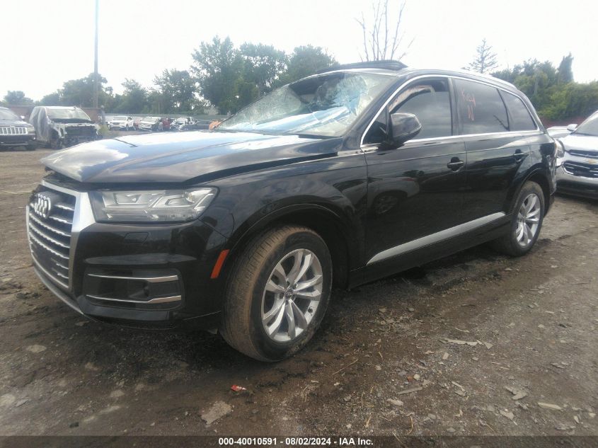 2018 Audi Q7 2.0T Premium VIN: WA1LHAF7XJD019174 Lot: 40010591