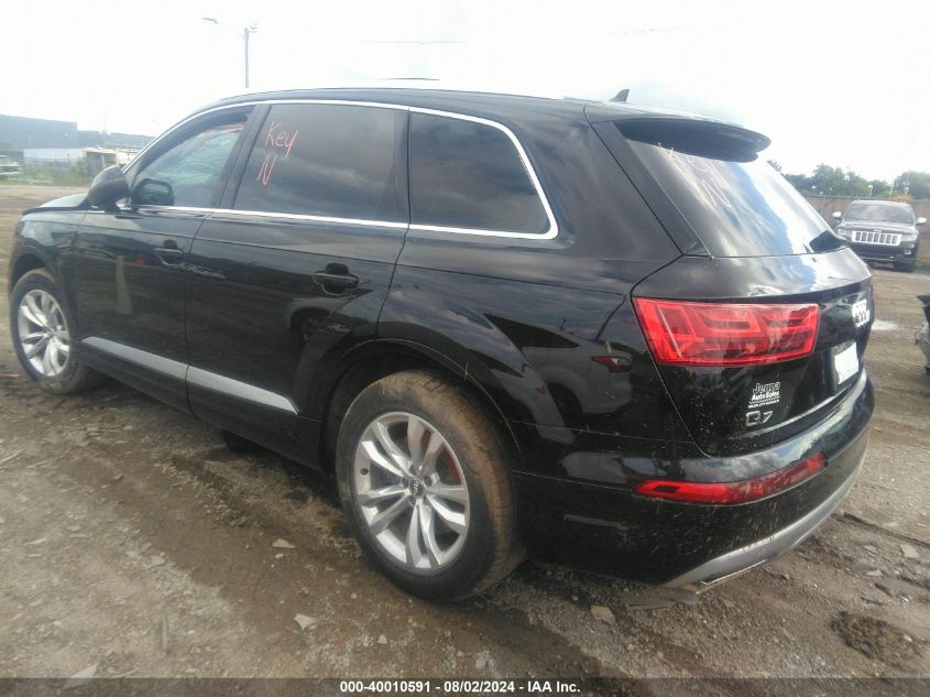 2018 Audi Q7 2.0T Premium VIN: WA1LHAF7XJD019174 Lot: 40010591