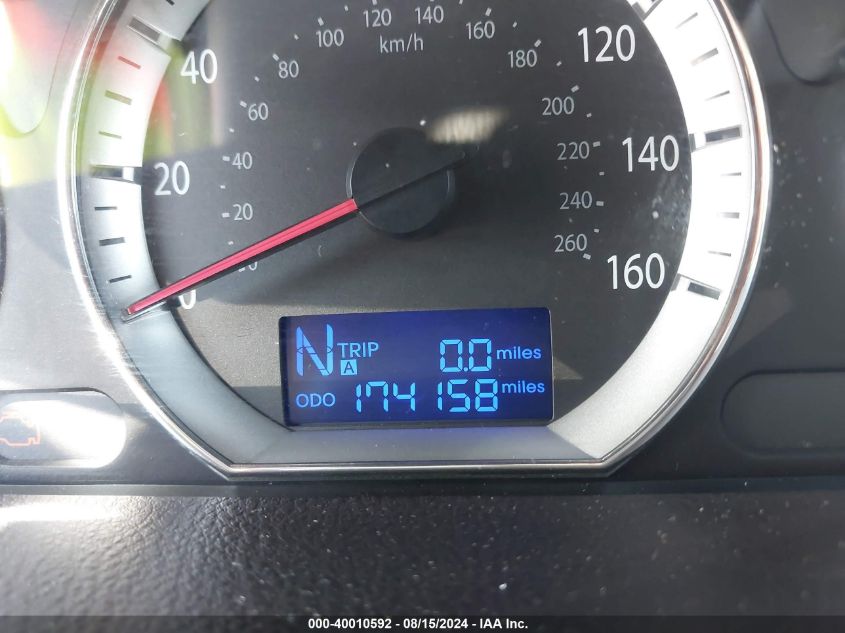 2009 HYUNDAI SONATA VIN: 5NPET46CX9H456092