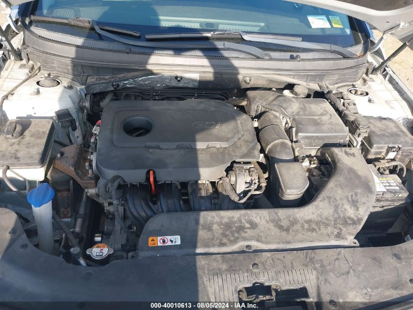 2016 Hyundai Sonata Se VIN: 5NPE24AF4GH295000 Lot: 40010613