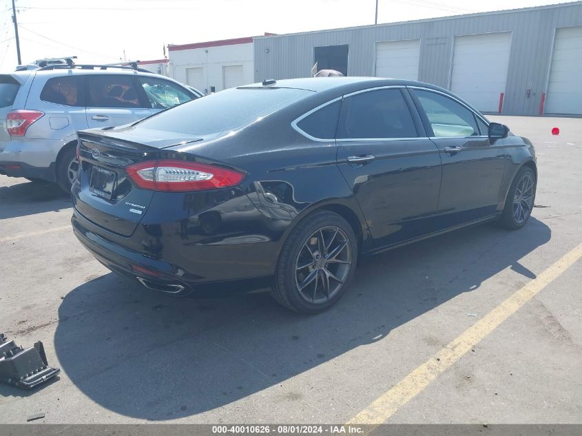 2016 FORD FUSION TITANIUM - 3FA6P0K93GR257638