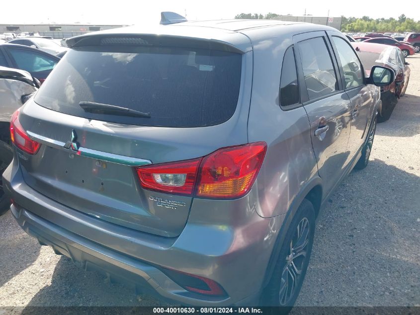 2019 Mitsubishi Outlander Sport 2.0 Es VIN: JA4AP3AU4KU028392 Lot: 40010630