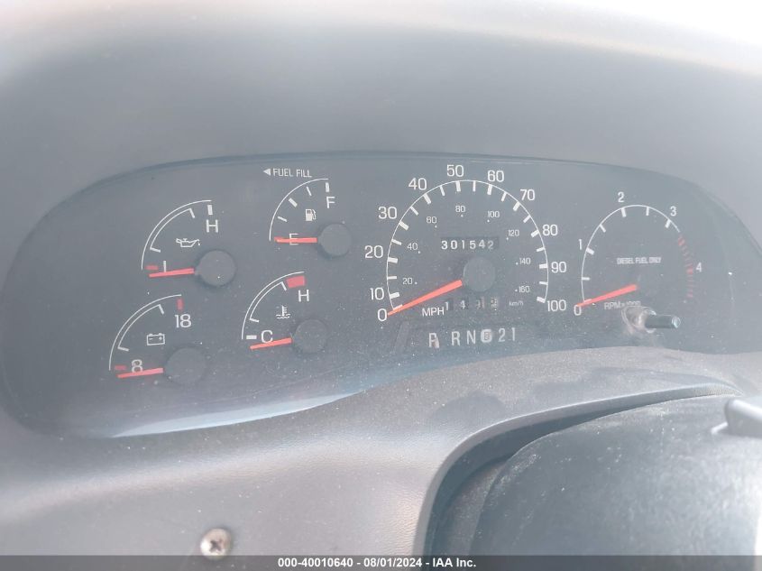 1999 Ford F-350 Srw Super Duty VIN: 1FTSW31F6XEE08155 Lot: 40010640