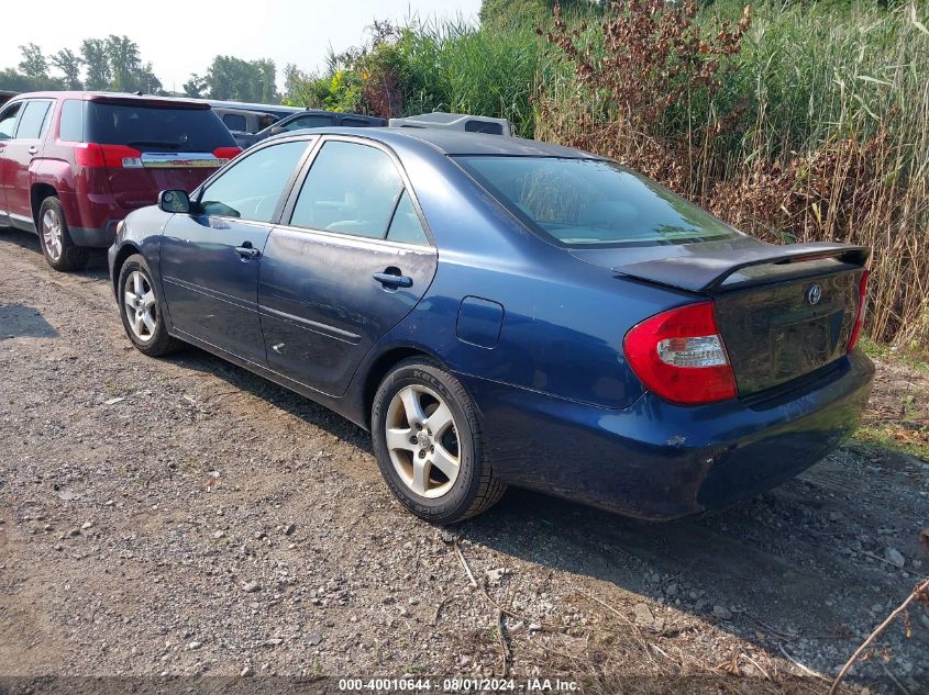 2004 Toyota Camry Se VIN: 4T1BE32K24U358625 Lot: 40010644