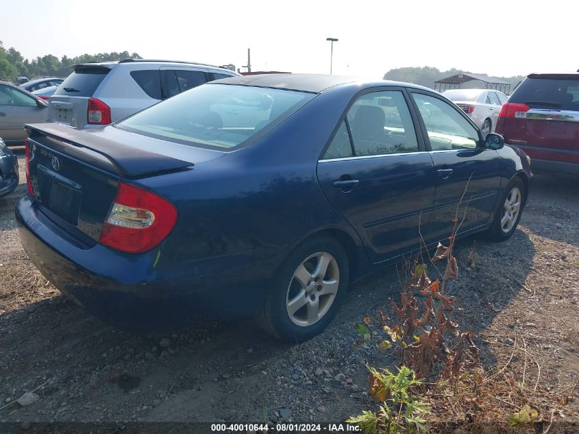 2004 Toyota Camry Se VIN: 4T1BE32K24U358625 Lot: 40010644