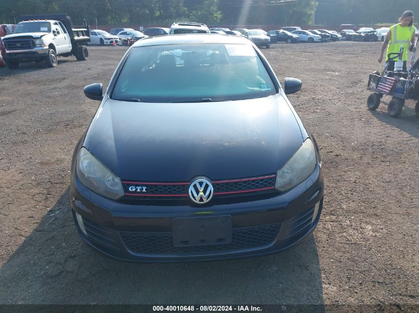 2012 Volkswagen Gti 2-Door VIN: WVWED7AJ5CW223467 Lot: 40010648