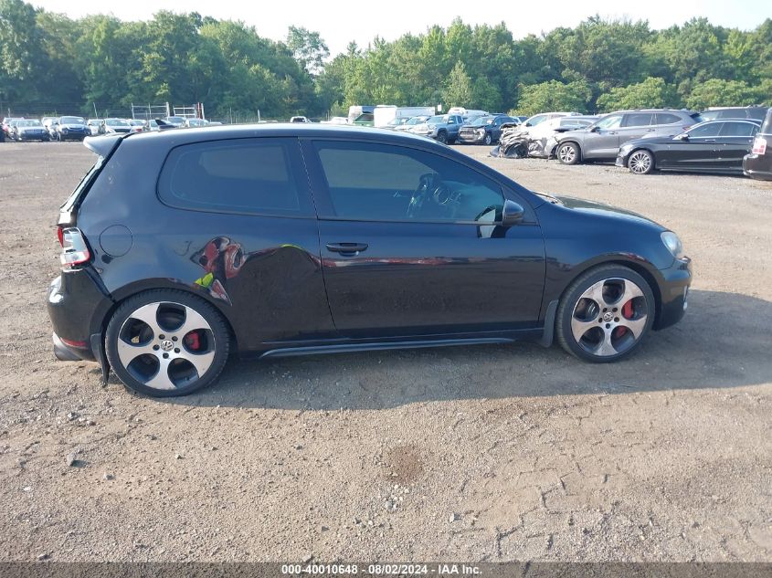 2012 Volkswagen Gti 2-Door VIN: WVWED7AJ5CW223467 Lot: 40010648