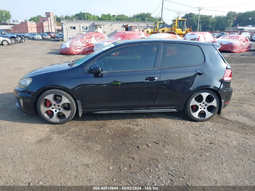 2012 Volkswagen Gti 2-Door VIN: WVWED7AJ5CW223467 Lot: 40010648