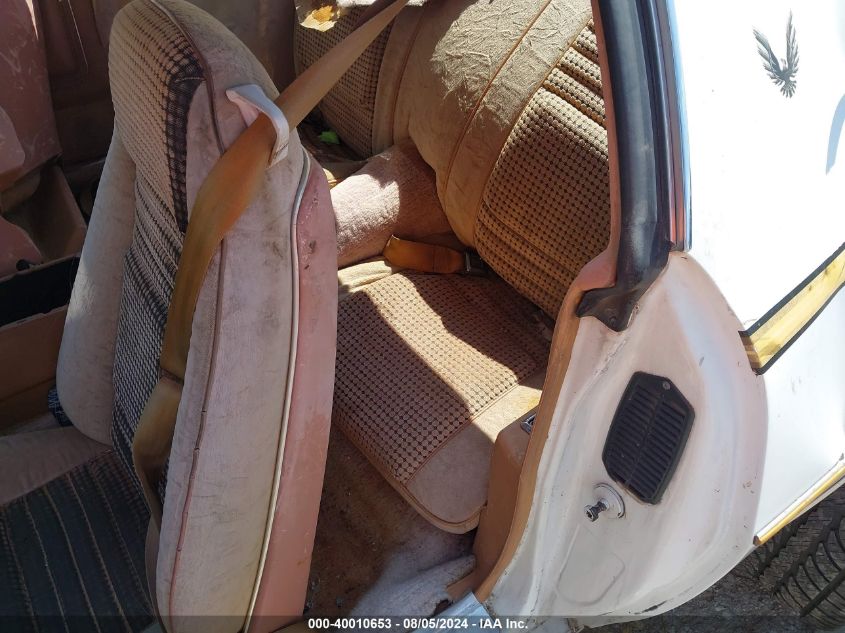 1980 Pontiac Firebird Espirit VIN: 00002T87AAL145963 Lot: 40010653