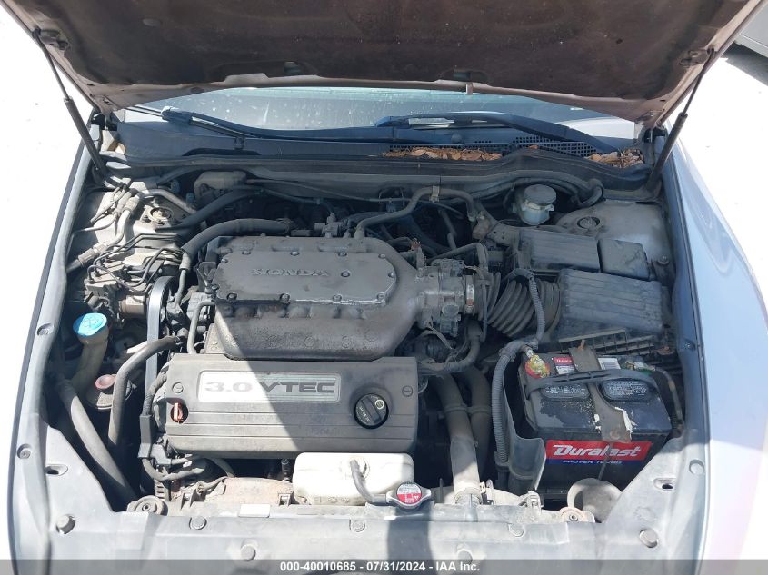 2005 Honda Accord 3.0 Ex VIN: 1HGCM66505A072648 Lot: 40010685