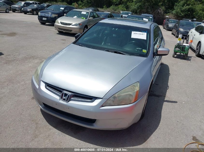 2005 Honda Accord 3.0 Ex VIN: 1HGCM66505A072648 Lot: 40010685
