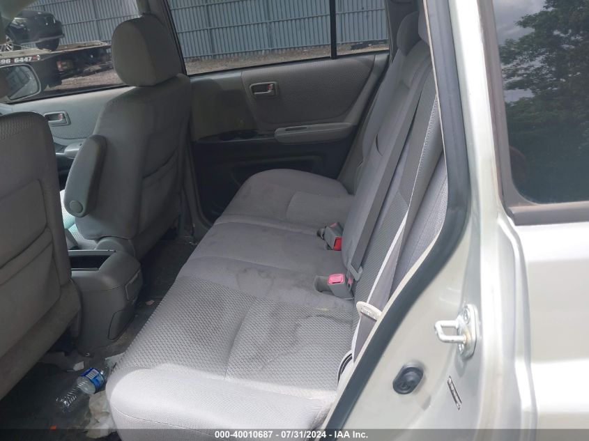 2005 Toyota Highlander V6 VIN: JTEEP21A650069895 Lot: 40010687