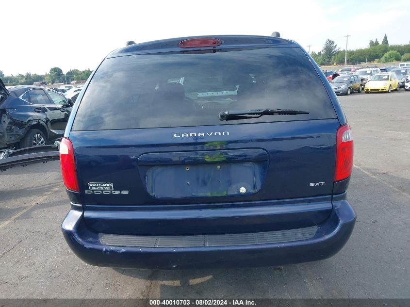 2005 Dodge Caravan Sxt VIN: 1D4GP45R55B219267 Lot: 40010703