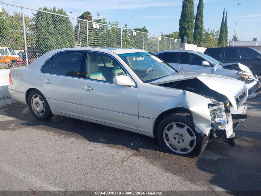 2002 Lexus Ls 430 VIN: JTHBN30F620084407 Lot: 40010710