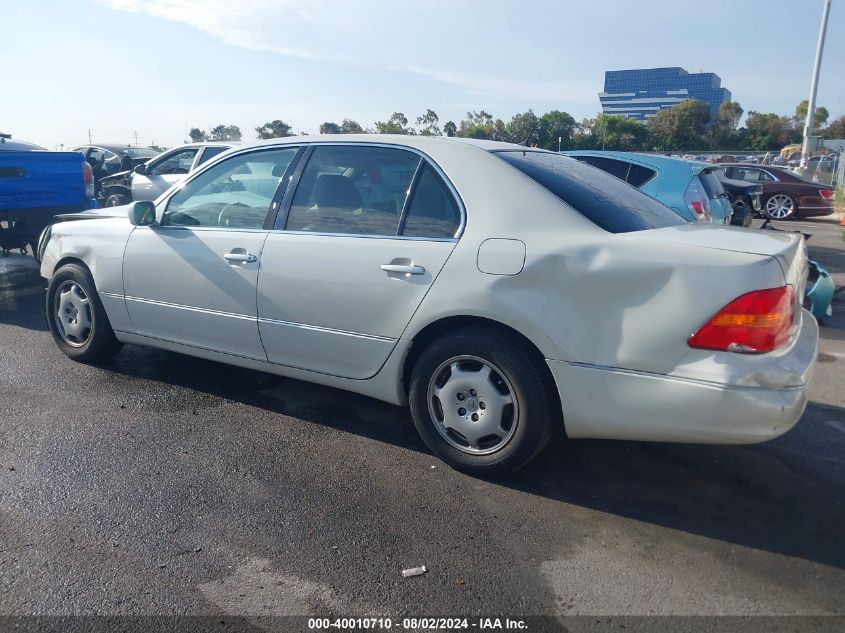 2002 Lexus Ls 430 VIN: JTHBN30F620084407 Lot: 40010710