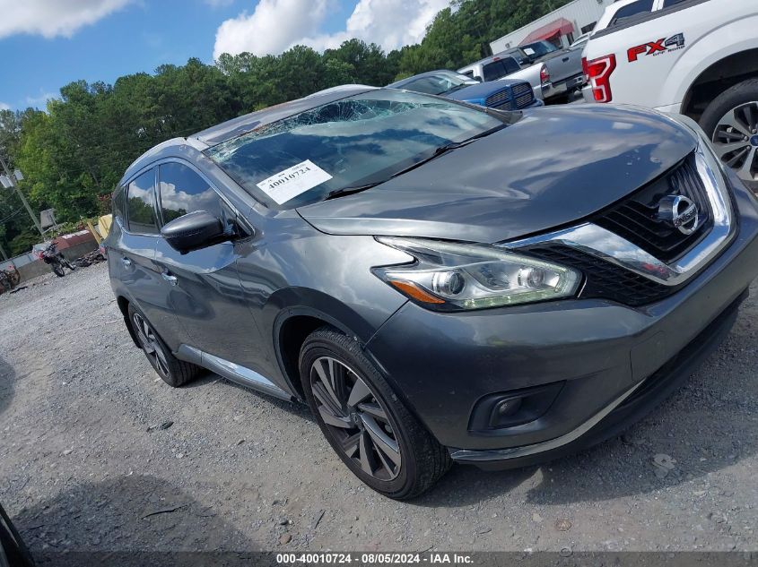 5N1AZ2MG9JN113314 2018 NISSAN MURANO - Image 1