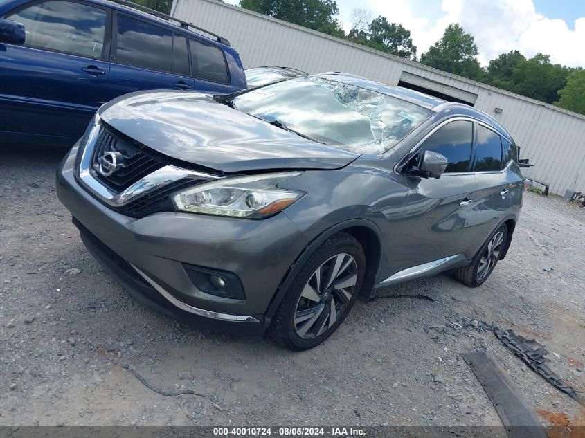 5N1AZ2MG9JN113314 2018 NISSAN MURANO - Image 2