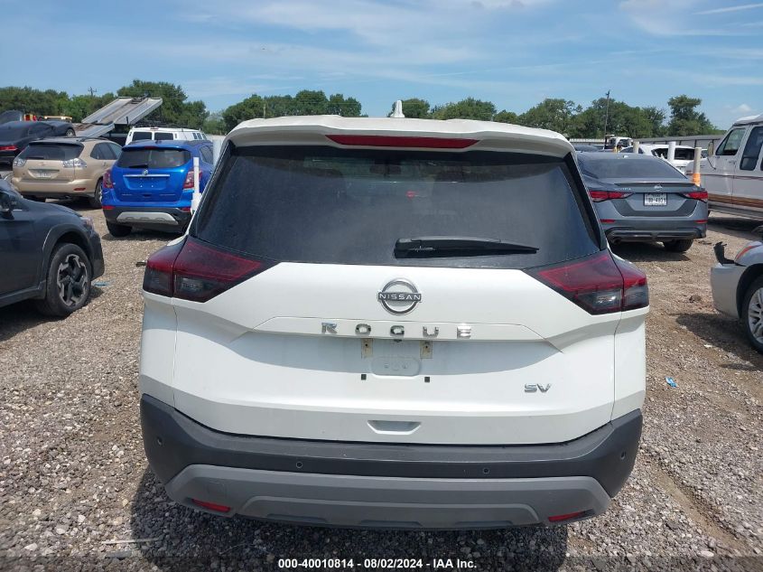 2023 Nissan Rogue Sv VIN: 5N1BT3BA9PC927834 Lot: 40010814