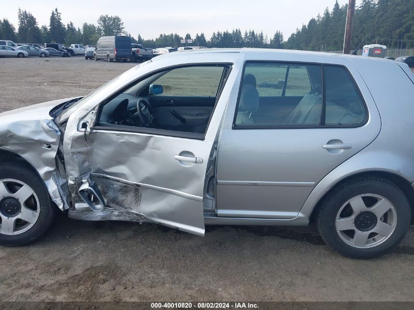 2002 Volkswagen Golf Gls 2.0L VIN: 9BWGB61J124053682 Lot: 40010820