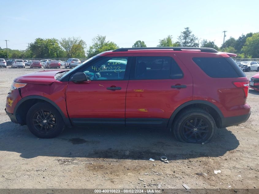 2013 Ford Explorer VIN: 1FM5K8B82DGB51559 Lot: 40010823