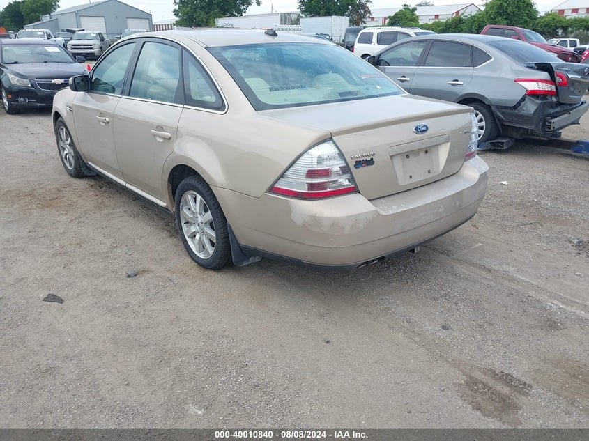 2008 FORD TAURUS VIN: WMW13DJ04R2V03319