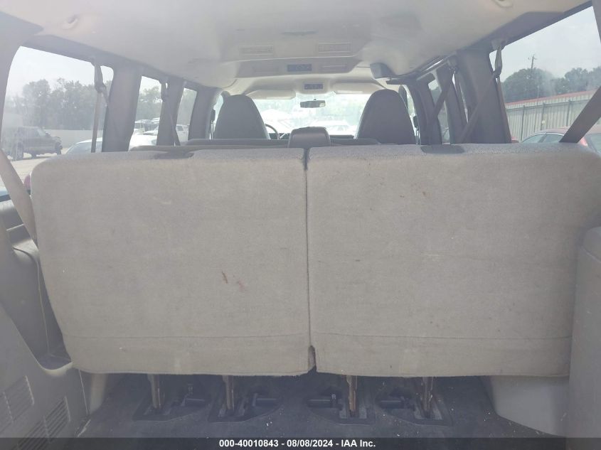 2010 Chevrolet Express 3500 Lt VIN: 1GA2GYDG1A1149709 Lot: 40010843