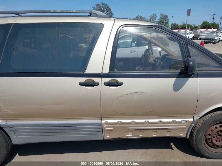 1994 Toyota Previa Le VIN: JT3AC12R0R1150358 Lot: 40010850