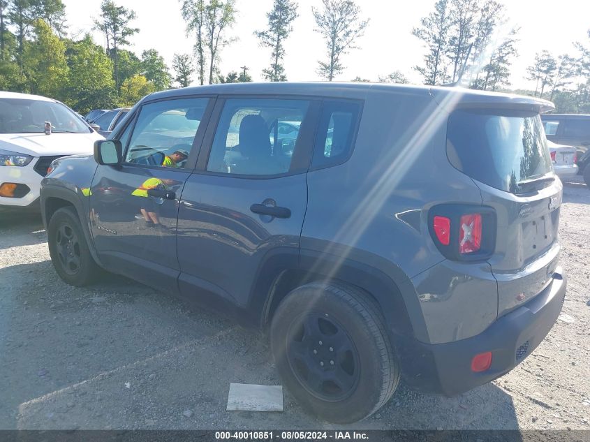 2021 Jeep Renegade Sport Fwd VIN: ZACNJCAB9MPM18977 Lot: 40010851