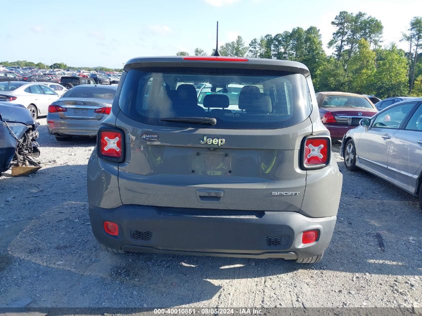 2021 JEEP RENEGADE SPORT/JEEPSTER - ZACNJCAB9MPM18977