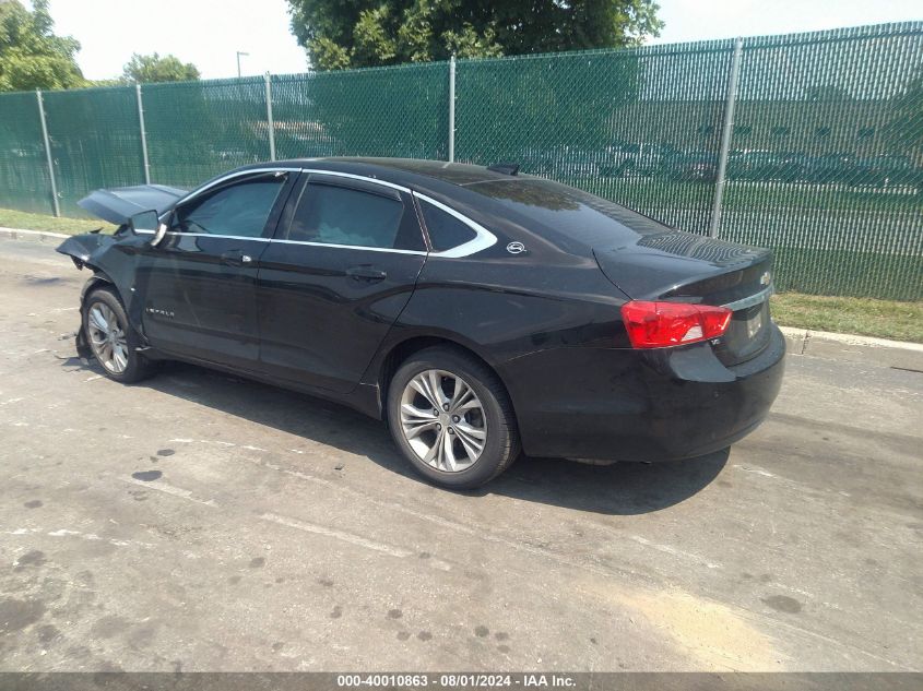 2015 Chevrolet Impala 2Lt VIN: 2G1125S34F9173580 Lot: 40010863