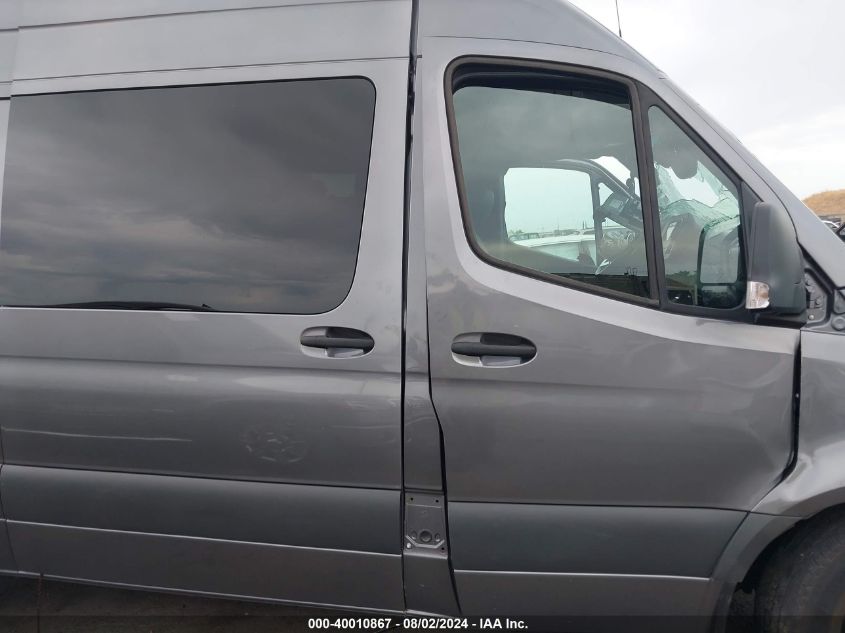 2021 Mercedes-Benz Sprinter 2500 Standard Roof V6 VIN: W1W4EBHY6MT075240 Lot: 40010867