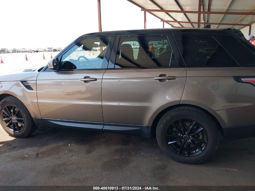 2016 Land Rover Range Rover Sport 3.0L V6 Turbocharged Diesel Se Td6 VIN: SALWG2KF3GA653499 Lot: 40010913