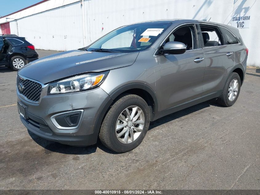 5XYPG4A32GG124933 2016 KIA SORENTO - Image 2