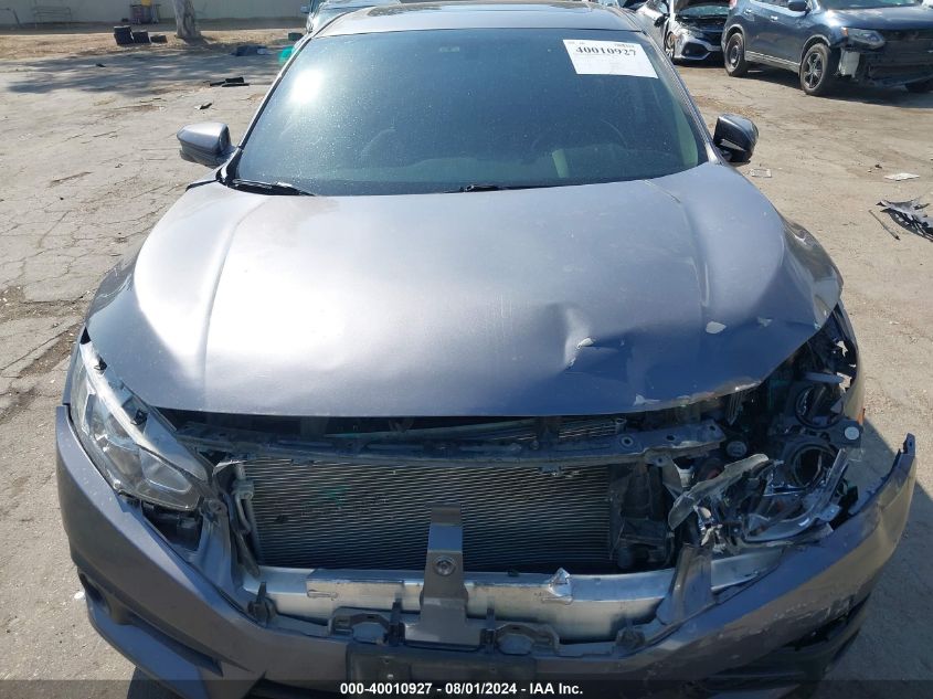 2018 Honda Civic Ex-T VIN: JHMFC1F35JX038775 Lot: 40010927