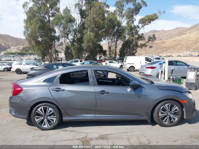 2018 Honda Civic Ex-T VIN: JHMFC1F35JX038775 Lot: 40010927