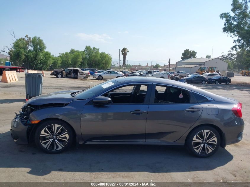 2018 Honda Civic Ex-T VIN: JHMFC1F35JX038775 Lot: 40010927
