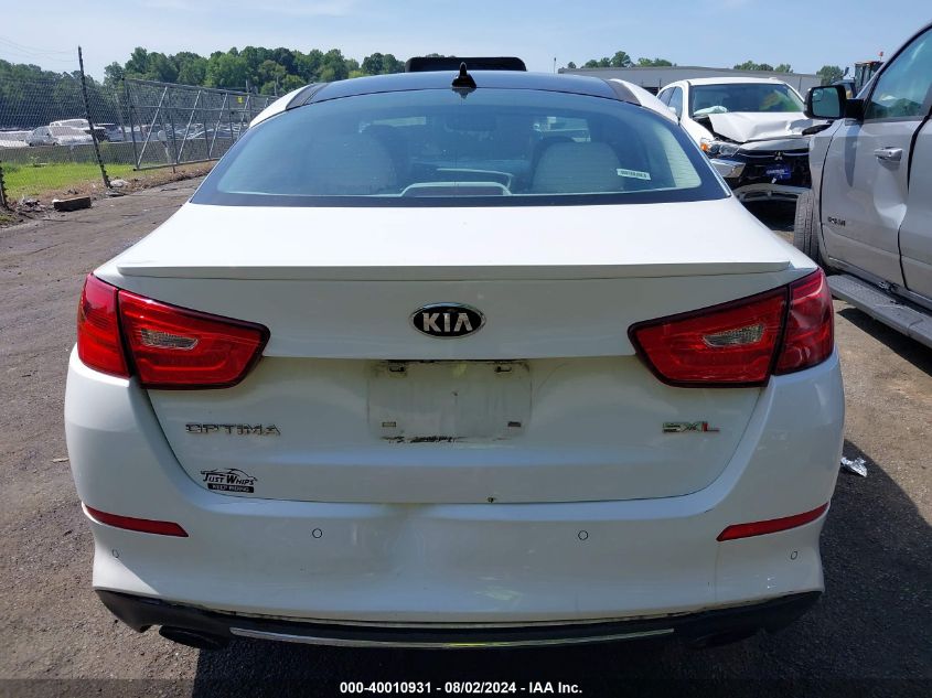 2014 Kia Optima Sx VIN: 5XXGR4A6XEG291062 Lot: 40010931