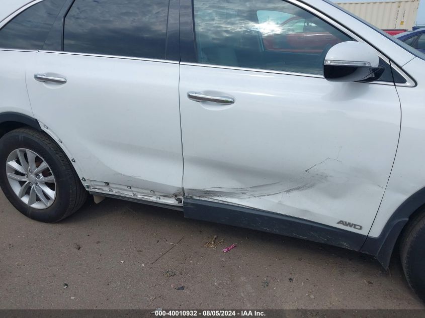 5XYPGDA39GG095155 2016 Kia Sorento 2.4L Lx