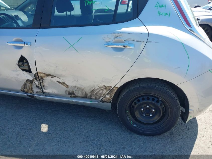 2015 Nissan Leaf S VIN: 1N4AZ0CP9FC304492 Lot: 40010943