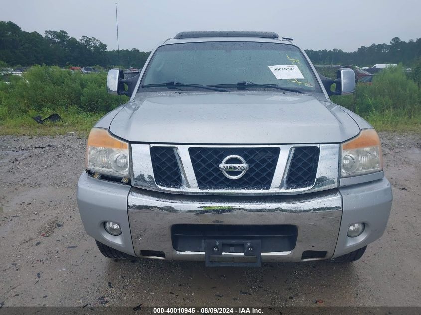 2008 Nissan Titan Le VIN: 1N6AA07C18N327150 Lot: 40010945