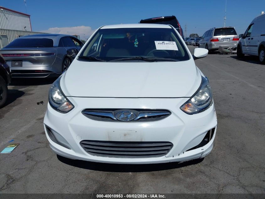 2014 Hyundai Accent Gls VIN: KMHCT4AEXEU715014 Lot: 40010953