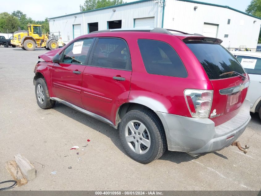 2005 Chevrolet Equinox Ls VIN: 2CNDL13F956152206 Lot: 40010958